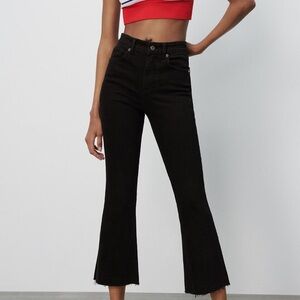 Zara Black Flare Jeans